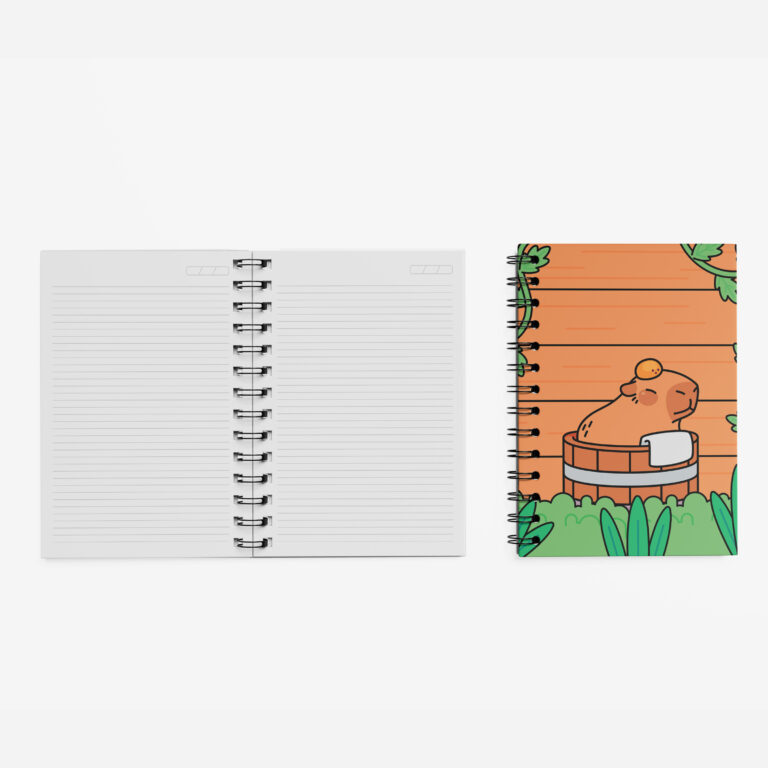 Caderno Grande 19x27cm – Capivara – SPA