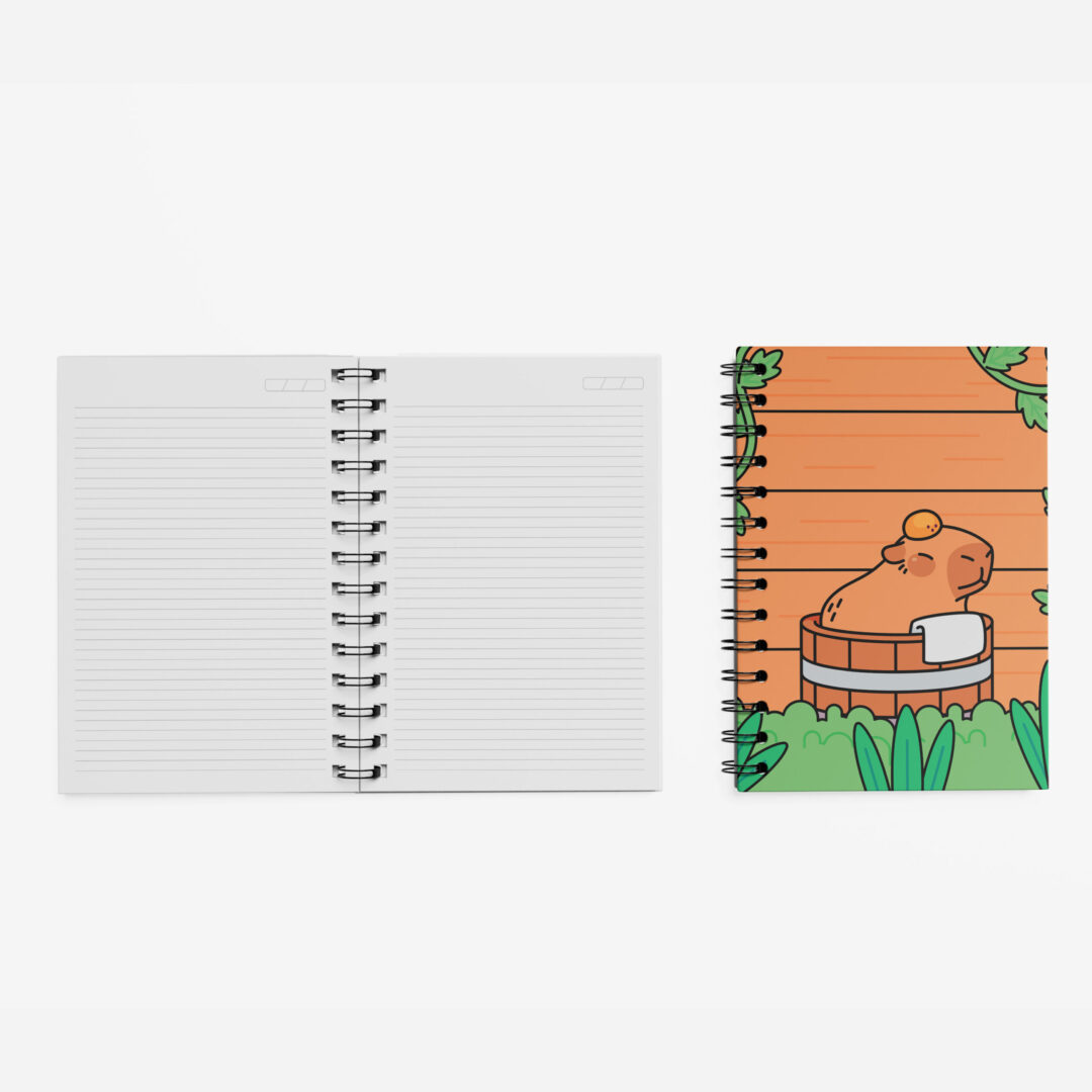 Caderno Grande 19x27cm - Capivara - SPA