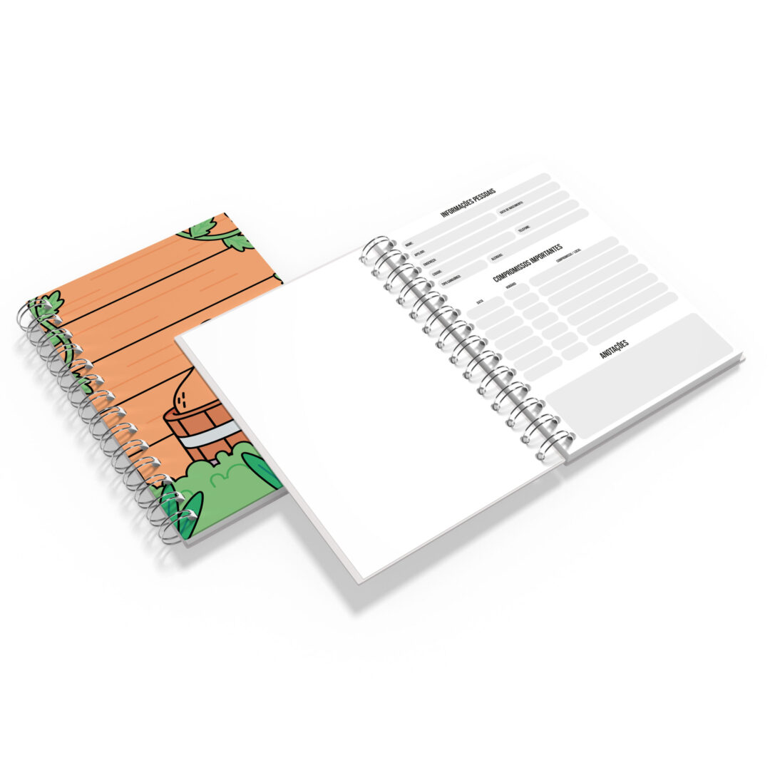 Caderno Grande 19x27cm - Capivara - SPA