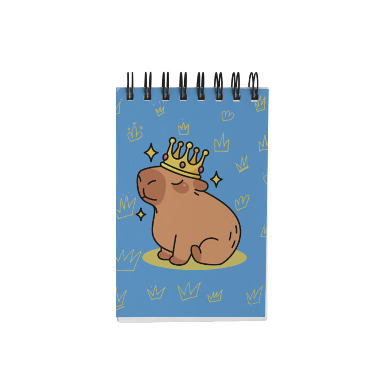 Bloco de Notas 10x15cm – Capivara – Rainha