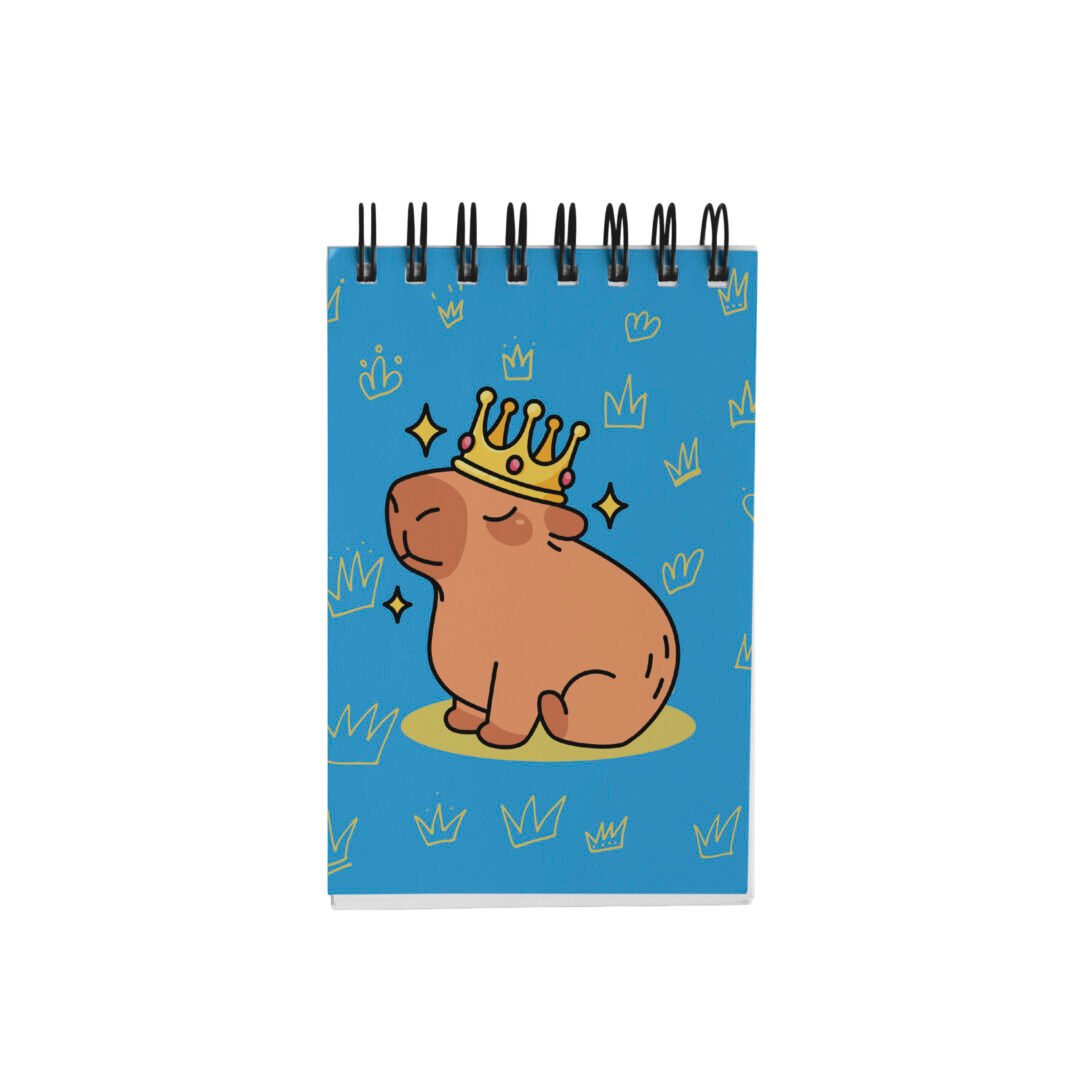 Bloco de Notas 10x15cm - Capivara - Rainha