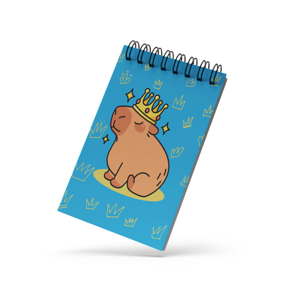 Bloco de Notas 10x15cm - Capivara - Rainha