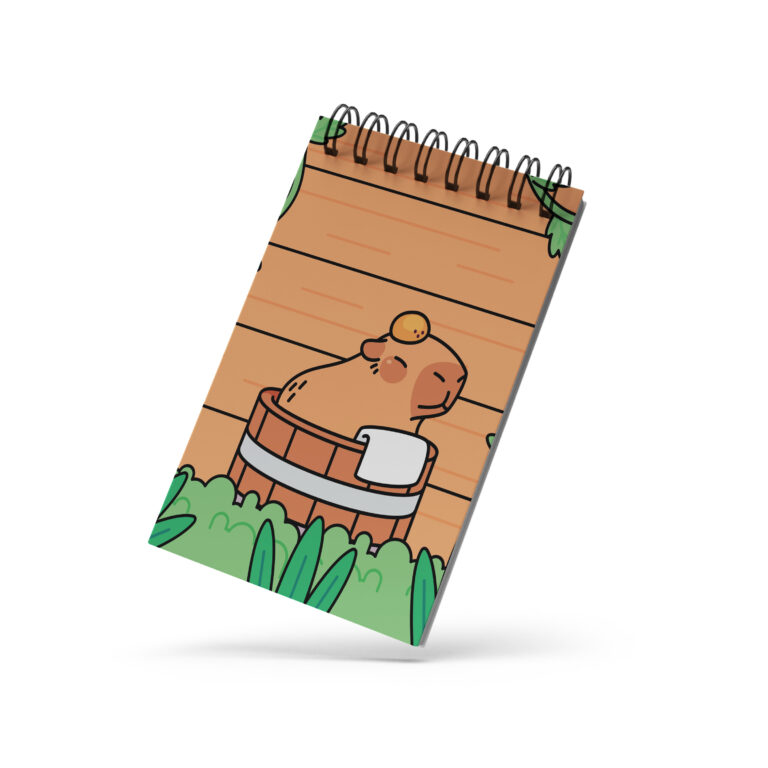 Bloco de Notas 10x15cm – Capivara – SPA