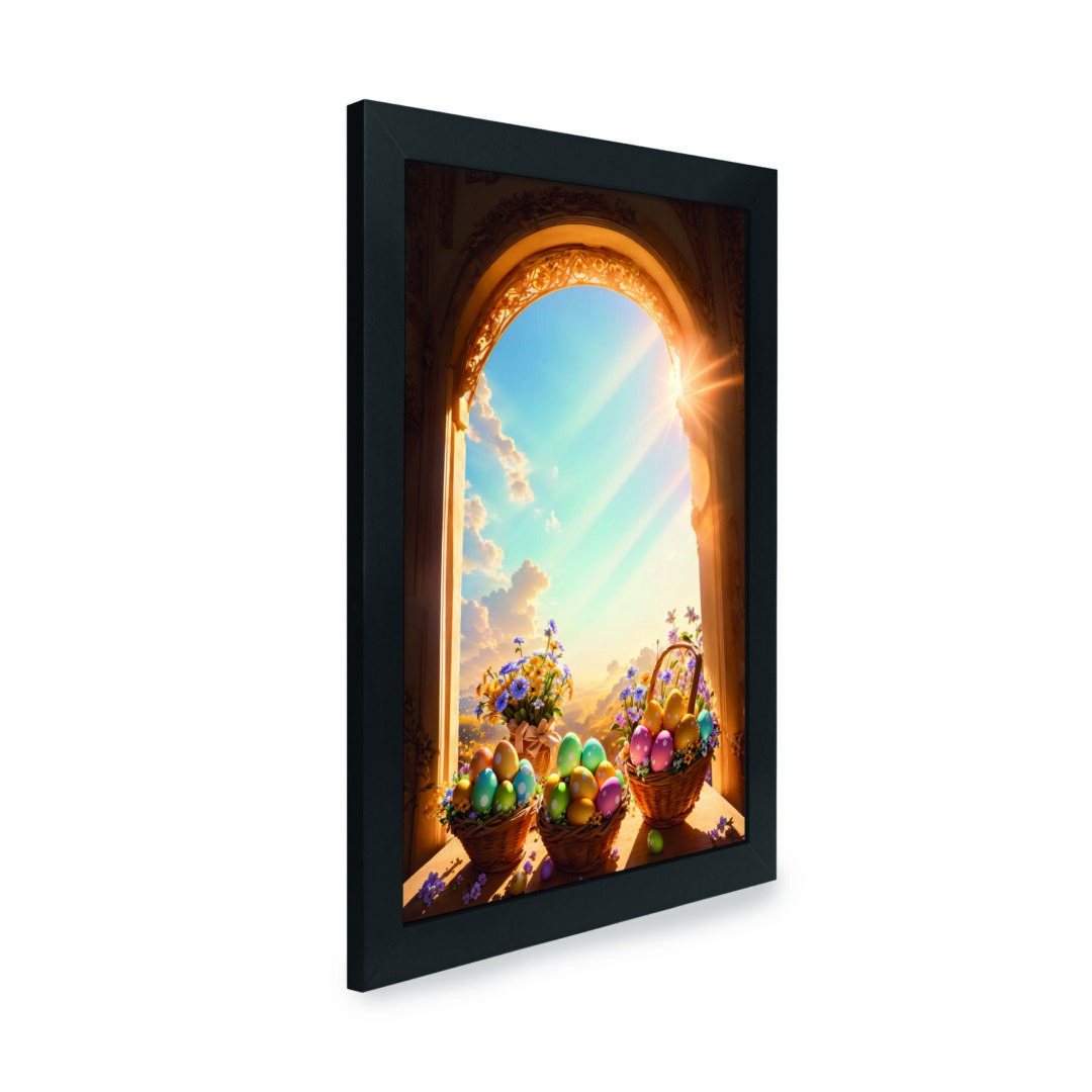 Quadro Decorativo 30x42cm - Páscoa - Doce Manhã