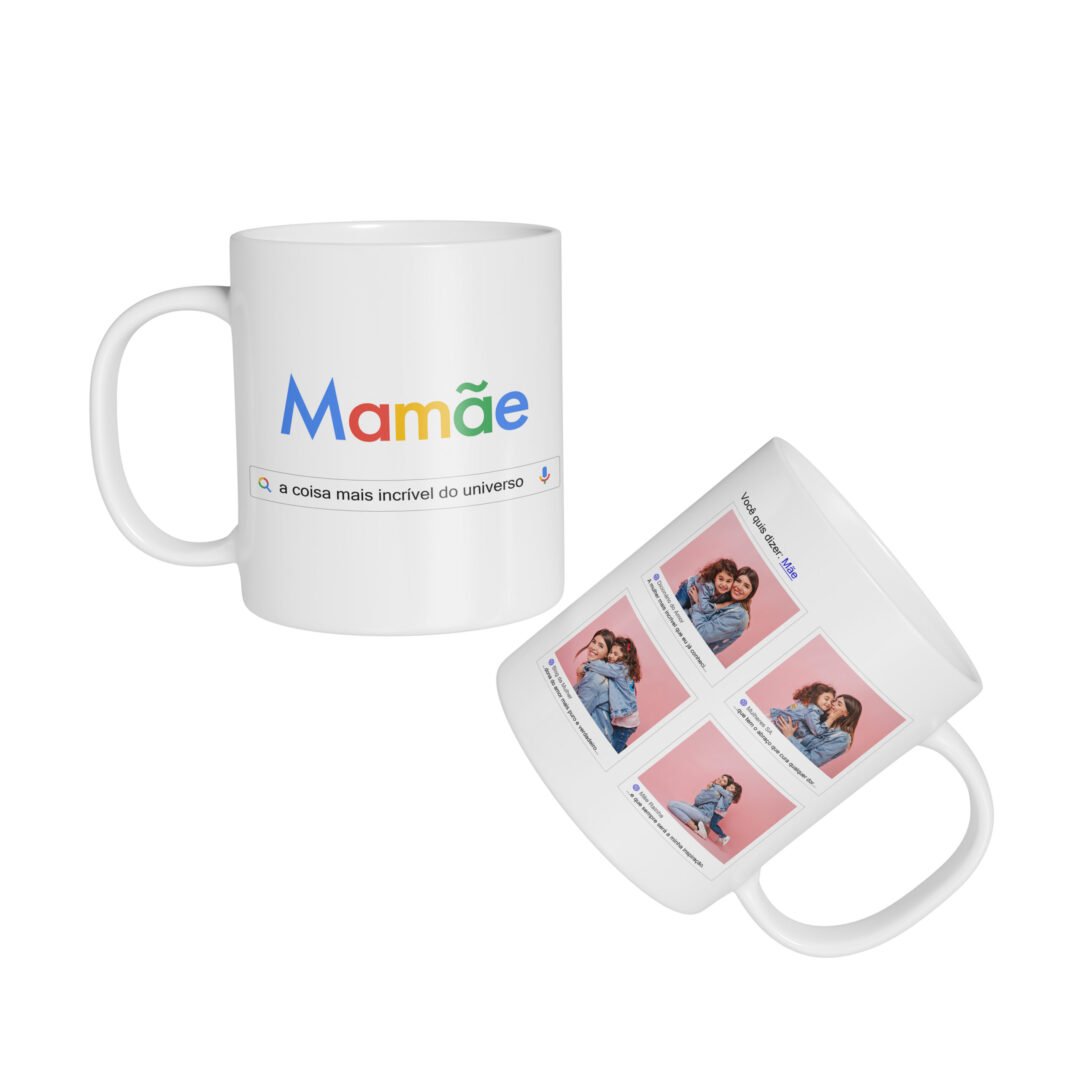 Caneca Cerâmica - Dia das Mães - Pesquisa Mãe