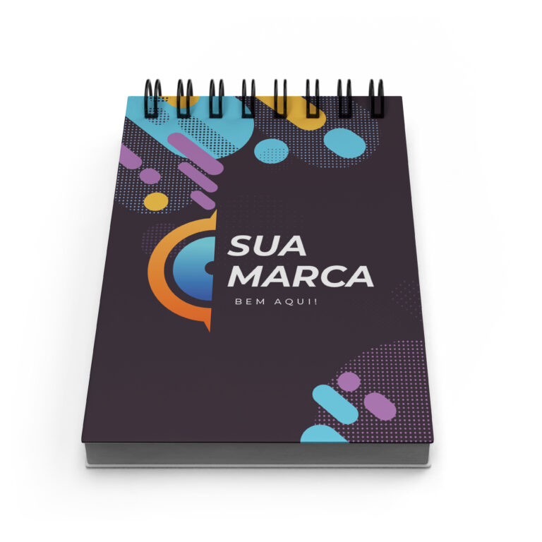 Bloco de notas 10x15cm – Personalize com sua Marca