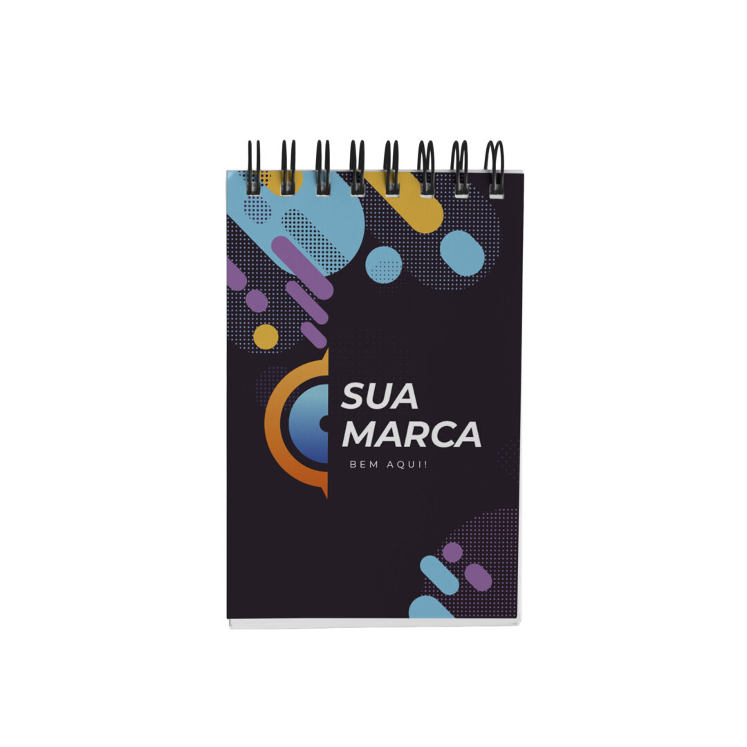 Bloco de notas 10x15cm - Personalize com sua Marca