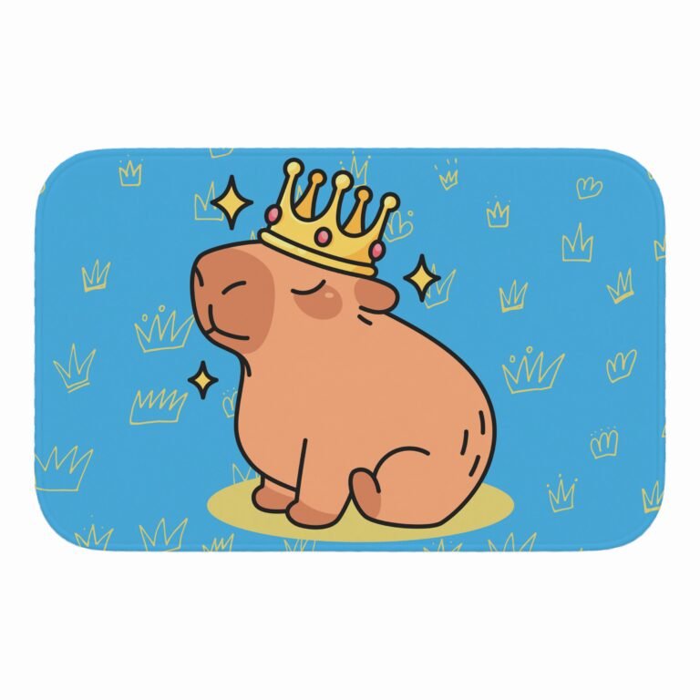 Tapete de Porta 60x40cm – Capivara – Realeza