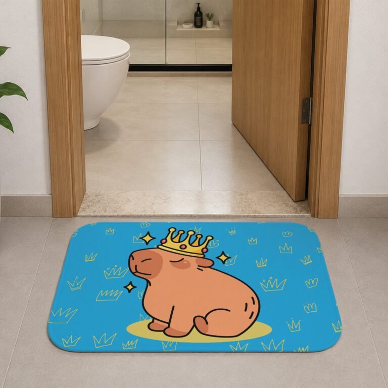 Tapete de Porta 60x40cm – Capivara – Realeza