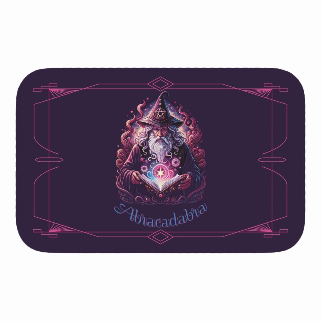 Tapete de Porta 60x40cm - Abracadabra - Mago