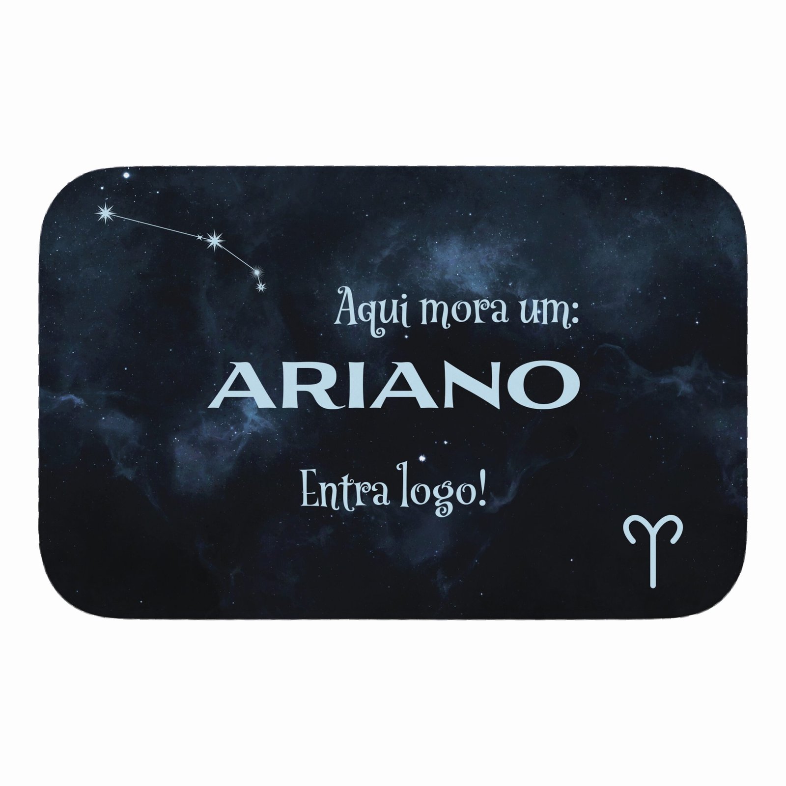 Tapete de Porta 60x40cm – Horóscopo – Masculino – Áries