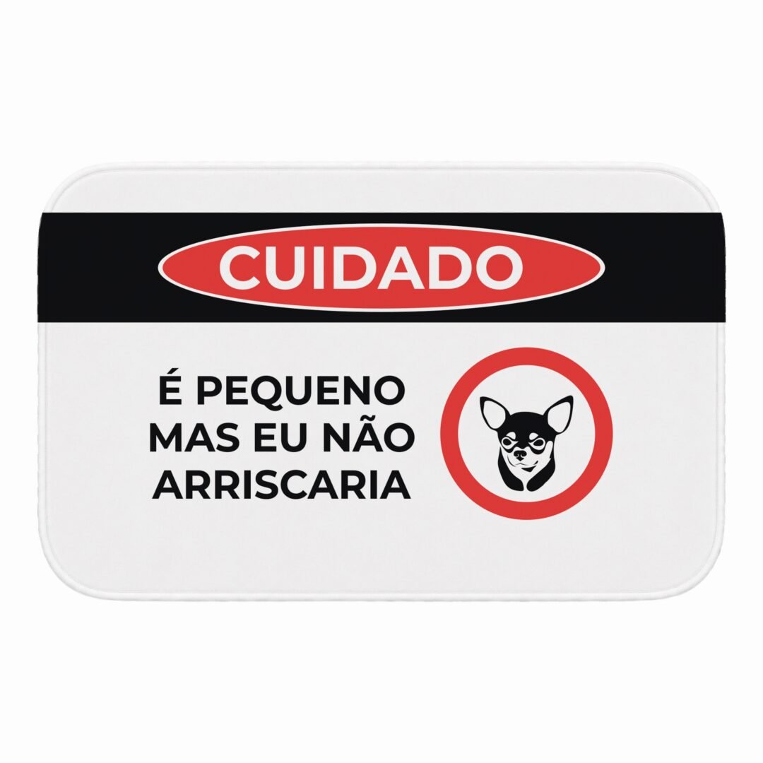 Tapete de Porta 60x40 - Pets - Cuidado - Pinscher
