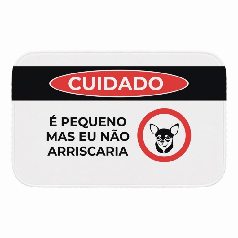 Tapete de Porta 60×40 – Pets – Cuidado – Pinscher