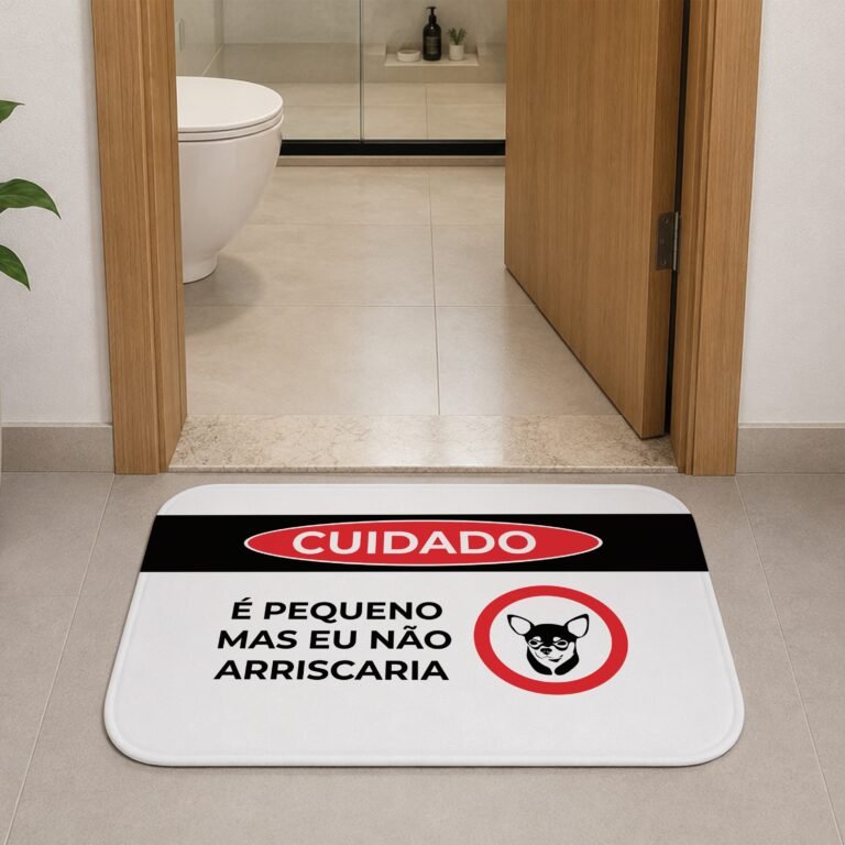 Tapete de Porta 60×40 – Pets – Cuidado – Pinscher
