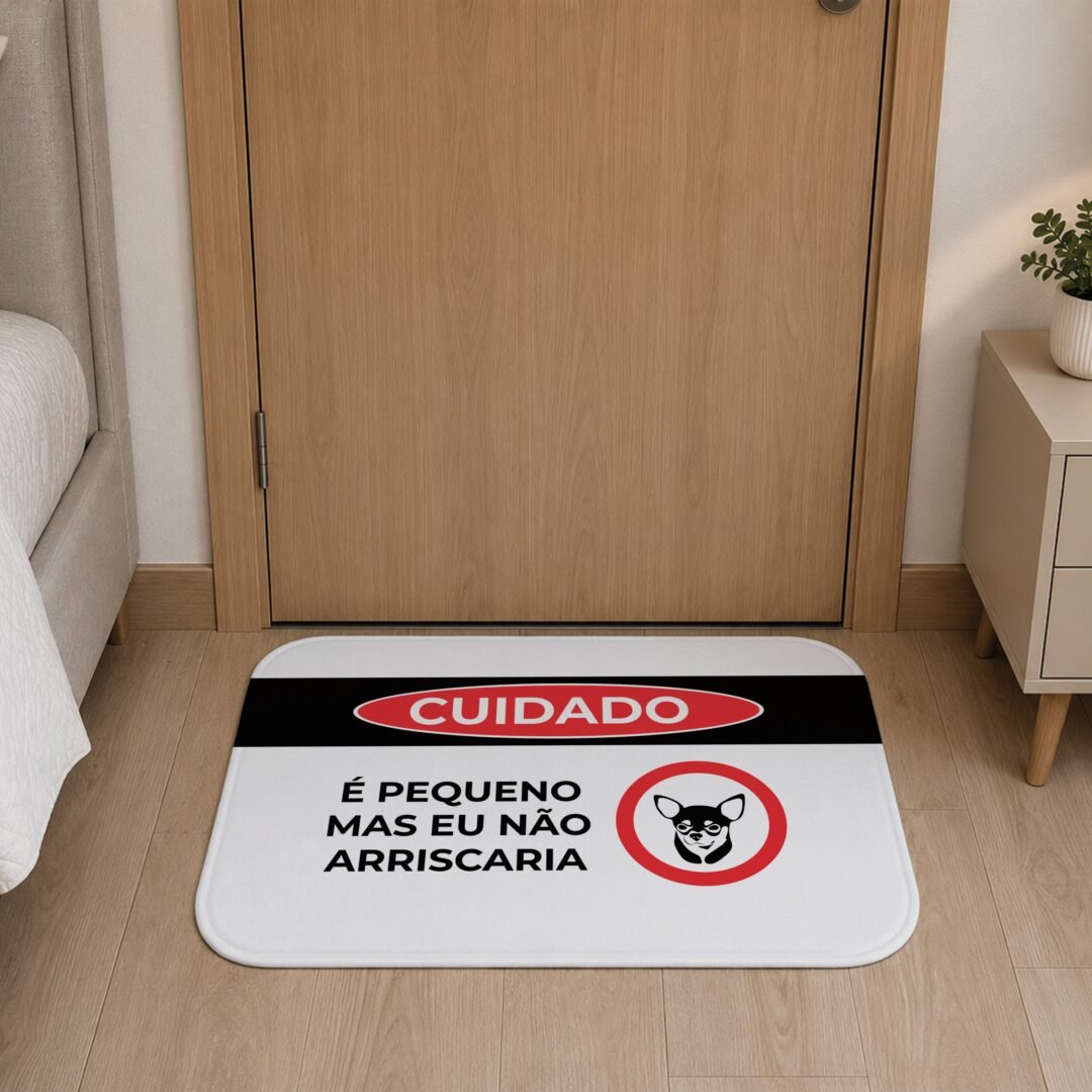 Tapete de Porta 60x40 - Pets - Cuidado - Pinscher