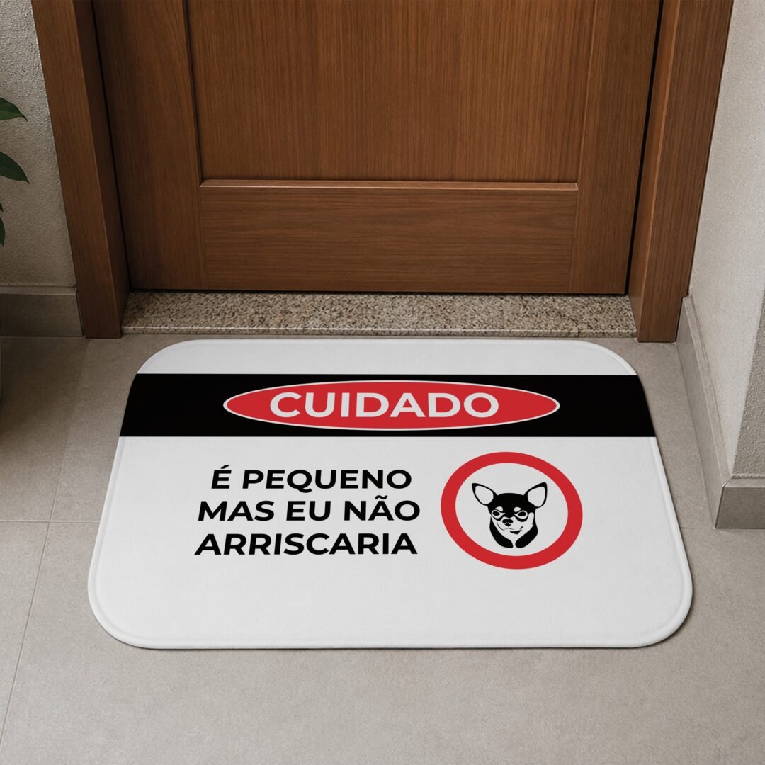 Tapete de Porta 60x40 - Pets - Cuidado - Pinscher