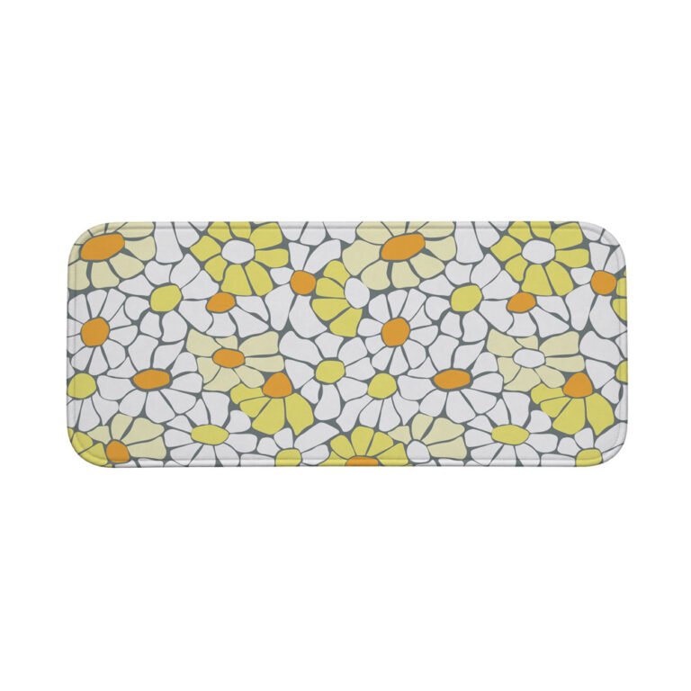 Tapete Multiuso 80×40 – Cozinha – Margaridas – Mosaico