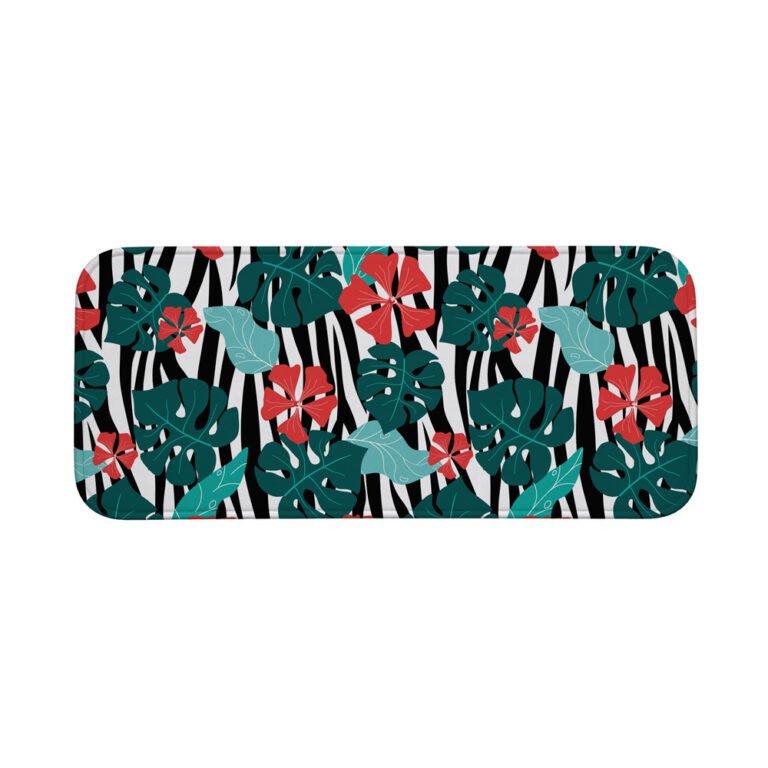 Tapete Multiuso 80×40 – Cozinha – Folhas Tropicais
