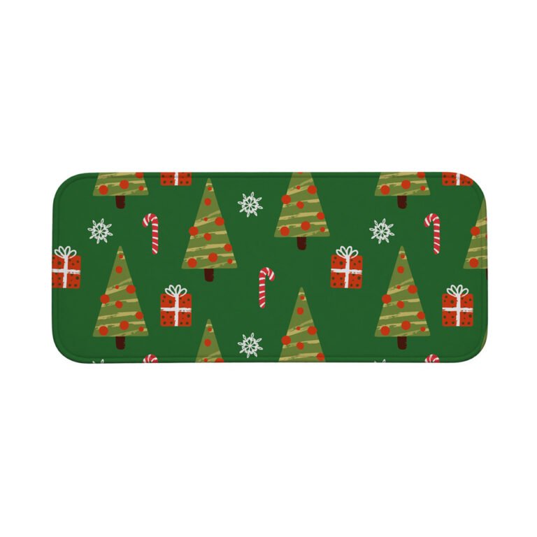 Tapete Multiuso 80×40 – Cozinha – Natal – Árvore e Presentes
